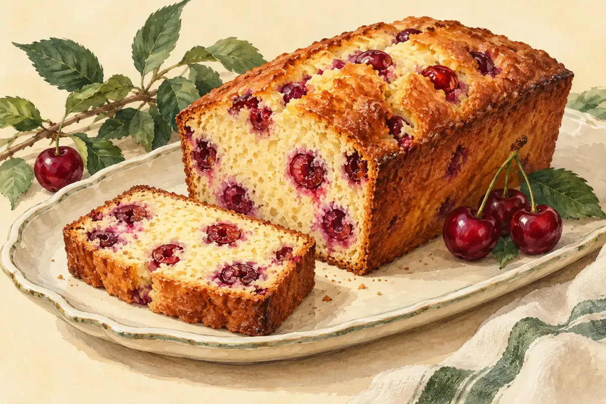 Italian Cherry Pound Cake